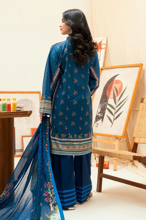 3 Piece Lawn Printed UnStitched Suit - L31