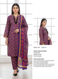 Printed Lawn Unstitched 3 Piece Suit