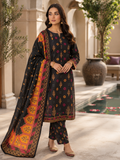 Swiss Lawn Unstitched 3 Piece Suit - A1707