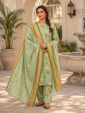 Swiss Lawn Unstitched 3 Piece Suit - A1711