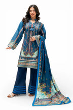 3 Piece Lawn Printed UnStitched Suit - L31