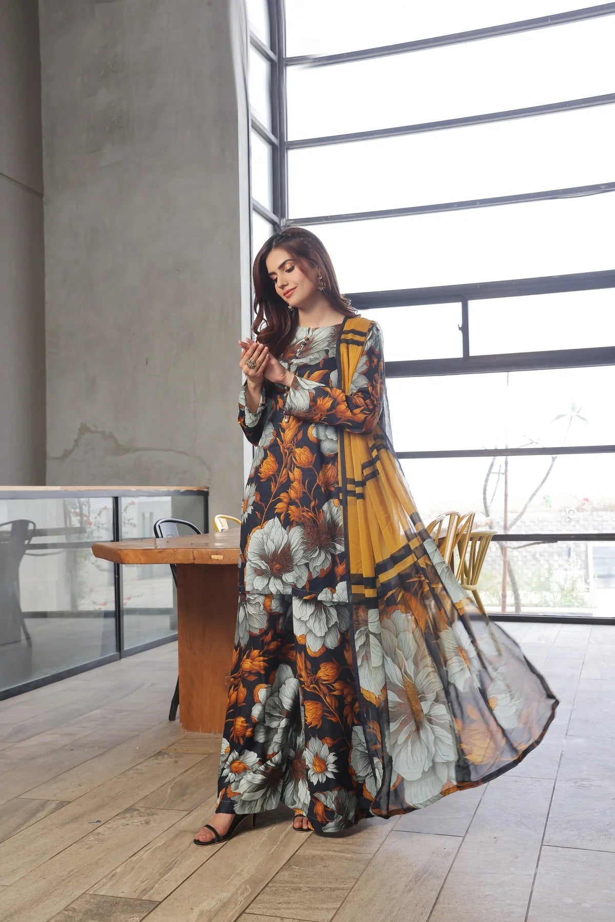 Bin Musa 3 Pc Lawn - BM87