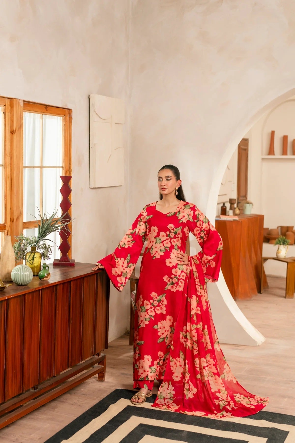 Bin Musa 3 Pc Lawn - BM96