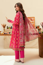3 Piece Lawn Printed UnStitched Suit - L33