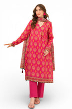 3 Piece Lawn Printed UnStitched Suit - L33
