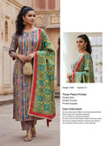 Printed Lawn Unstitched 3 Piece Suit