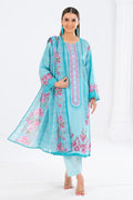3 Piece Lawn Printed UnStitched Suit - L36