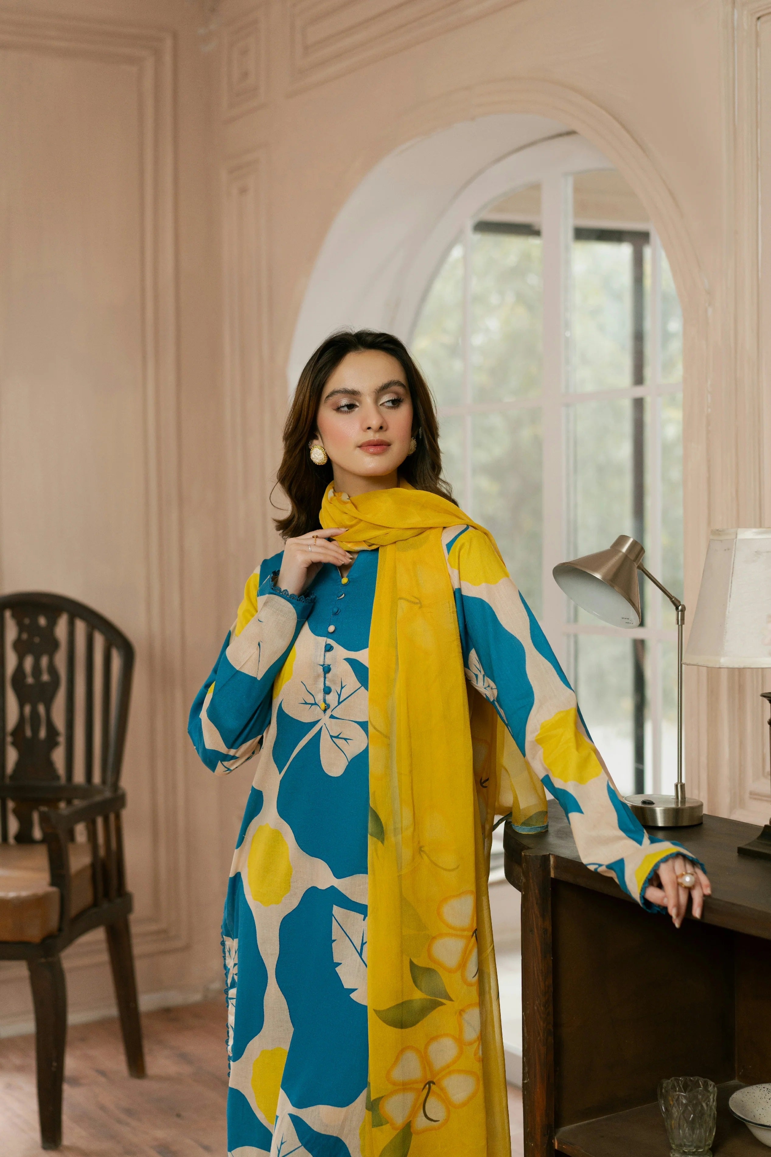 Bin Musa 3 Pc Lawn - BM68