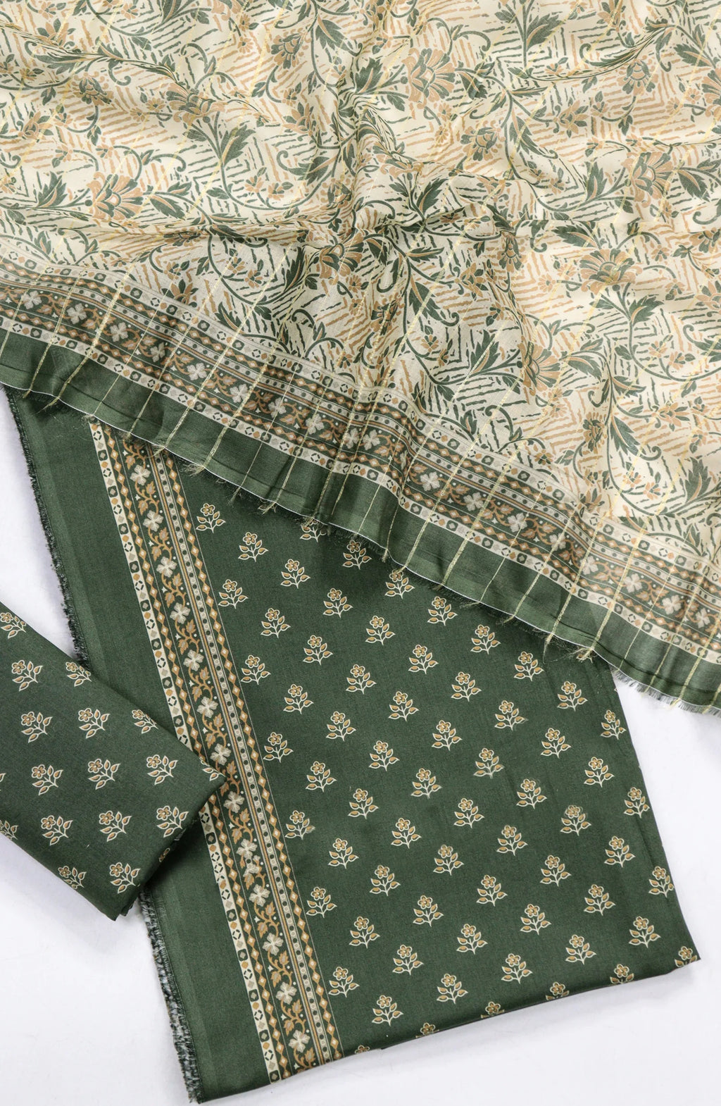 Printed Lawn Unstitched 3 Piece Suit