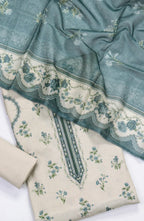 Printed Lawn Unstitched 3 Piece Suit