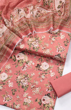 Printed Lawn Unstitched 3 Piece Suit