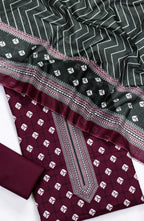 Printed Lawn Unstitched 3 Piece Suit