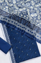 Printed Lawn Unstitched 3 Piece Suit