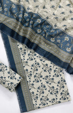 Printed Lawn Unstitched 3 Piece Suit