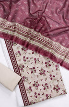 Printed Lawn Unstitched 3 Piece Suit