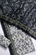Printed Lawn Unstitched 3 Piece Suit