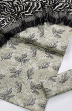 Printed Lawn Unstitched 3 Piece Suit