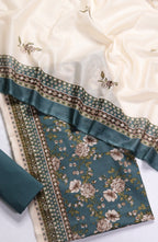 Printed Lawn Unstitched 3 Piece Suit
