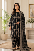 Swiss Lawn Unstitched 3 Piece Suit - A1809
