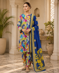 Swiss Lawn Unstitched 3 Piece Suit - A1806