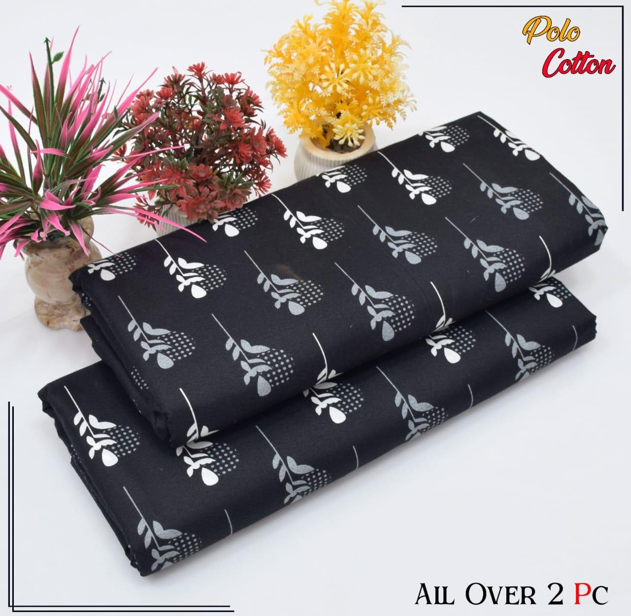 POLO COTTON PRINTED  2PC [ SALE OFFER ] PC-325