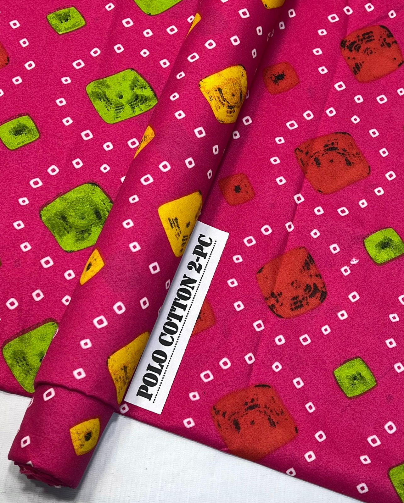 POLO COTTON PRINTED  2PC [ SALE OFFER ] PC-413