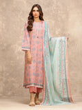 3 Piece Lawn Printed UnStitched Suit - L51