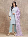 3 Piece Lawn Printed UnStitched Suit - L52