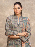 3 Piece Lawn Printed UnStitched Suit - L61